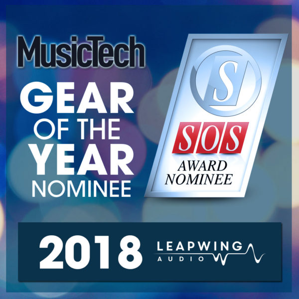 SOS Awards & MusicTech Awards Nomination Leapwing Audio